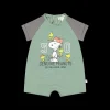 Pagliaccetto tema Peanuts per neonato