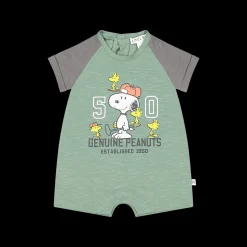 Pagliaccetto tema Peanuts per neonato