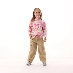 Pantalone a carota per bambina