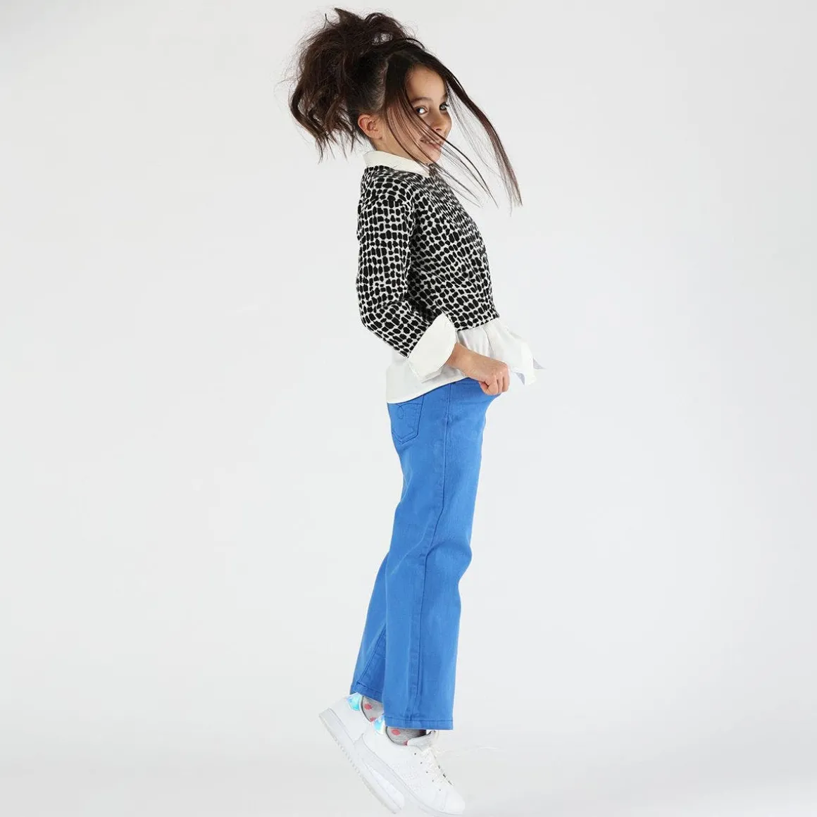 Pantalone a palazzo da bambina