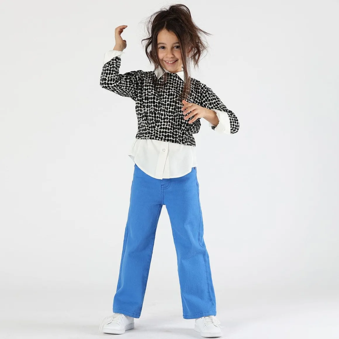 Pantalone a palazzo da bambina