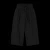 Pantalone ampio da bambina con cintura