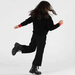 Pantalone ampio da bambina con cintura