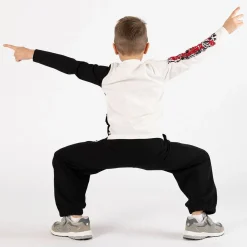 Pantalone ampio in felpa per ragazzo