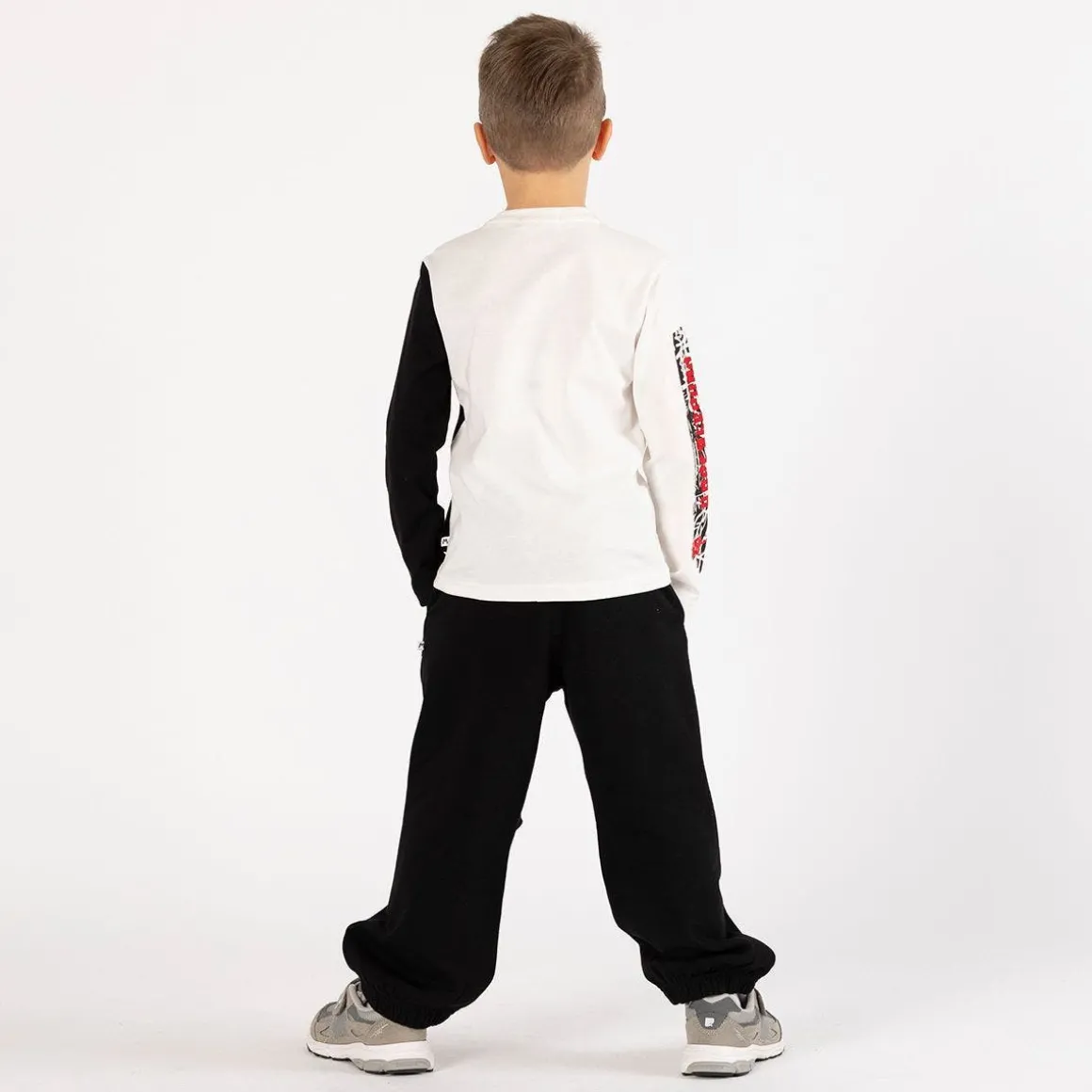Pantalone ampio in felpa per ragazzo