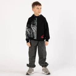 Pantalone baggy in gabardina per ragazzo