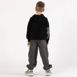 Pantalone baggy in gabardina per ragazzo