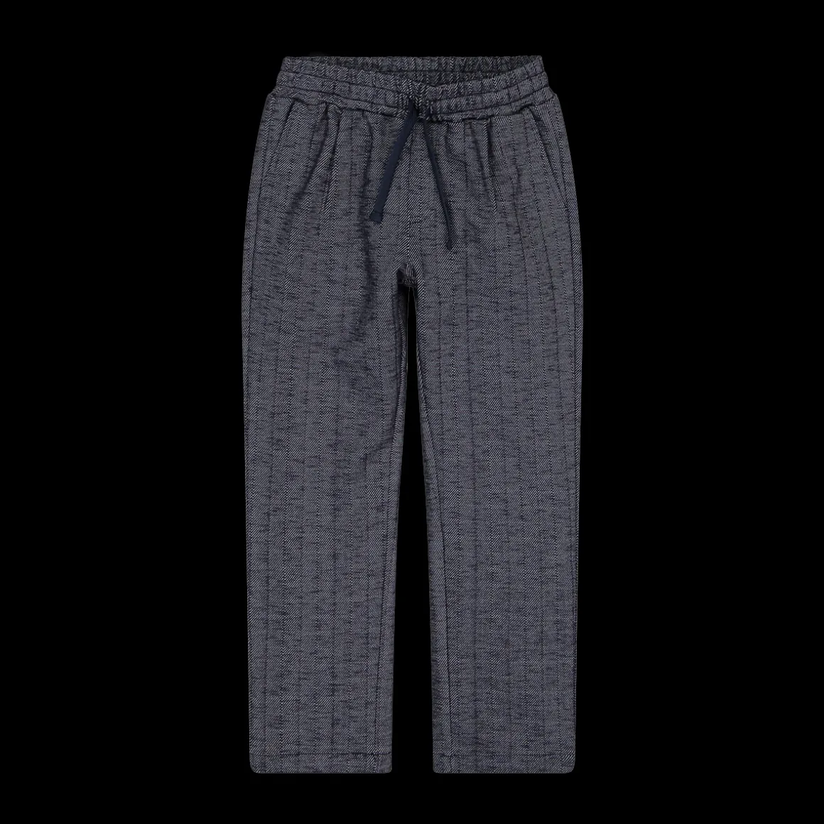 Pantalone bambino in tessuto spinato