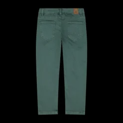 Pantalone bambino in tessuto effetto gabardina