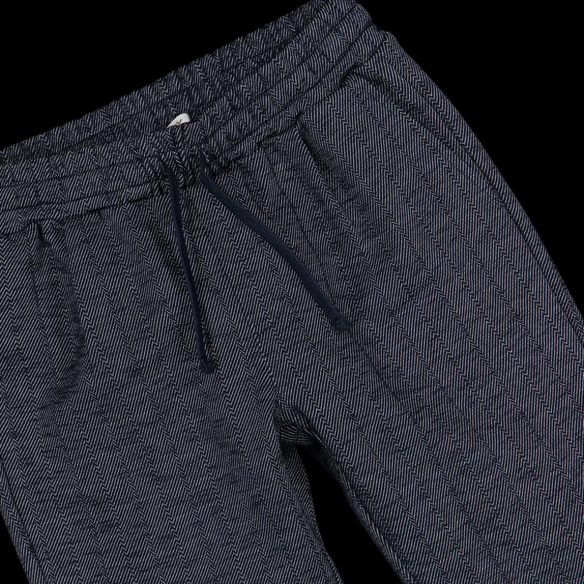 Pantalone bambino in tessuto spinato