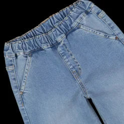 Pantalone cargo in denim bambina