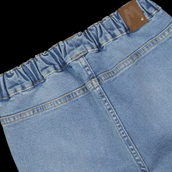 Pantalone cargo in denim bambina