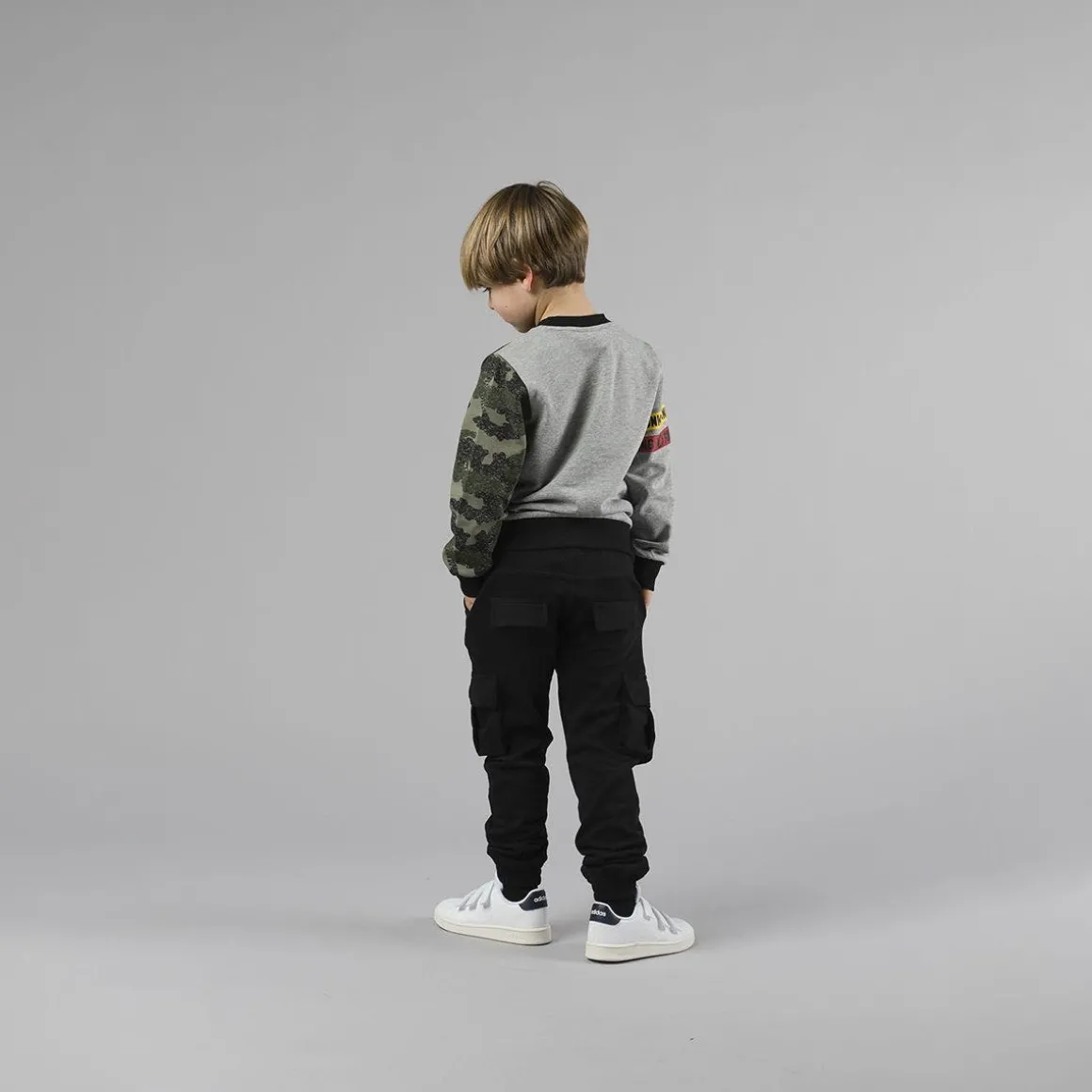 Pantalone cargo in felpa per bambino