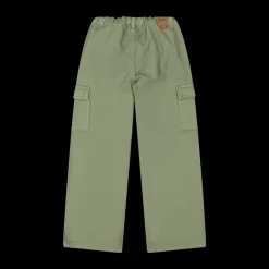 Pantalone cargo in gabardina per bambina