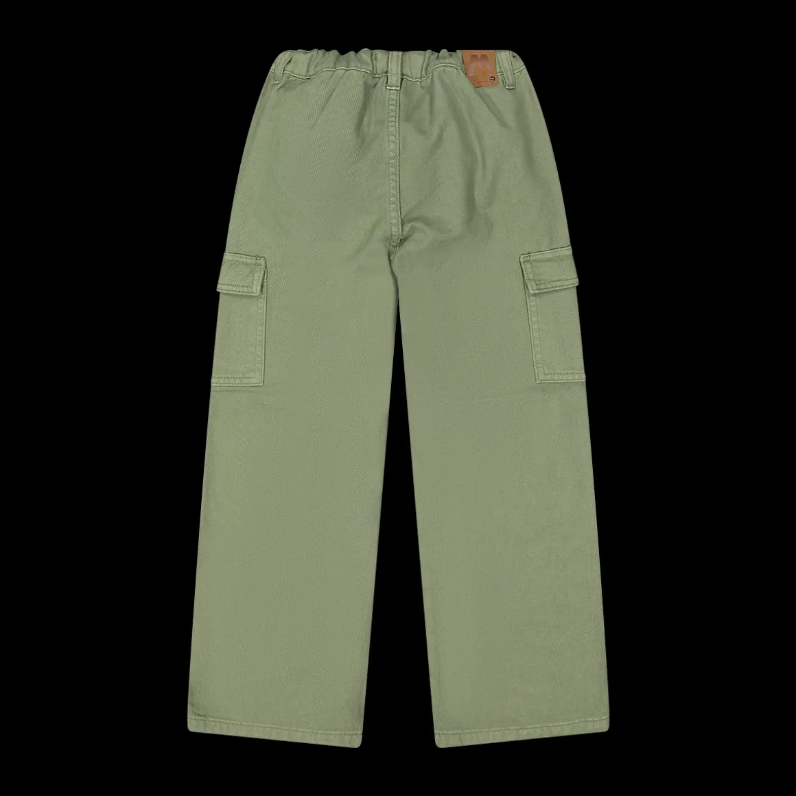 Pantalone cargo in gabardina per bambina