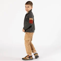 Pantalone cargo in velluto a coste per ragazzo