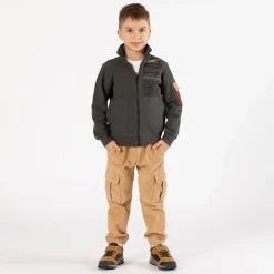 Pantalone cargo in velluto a coste per ragazzo