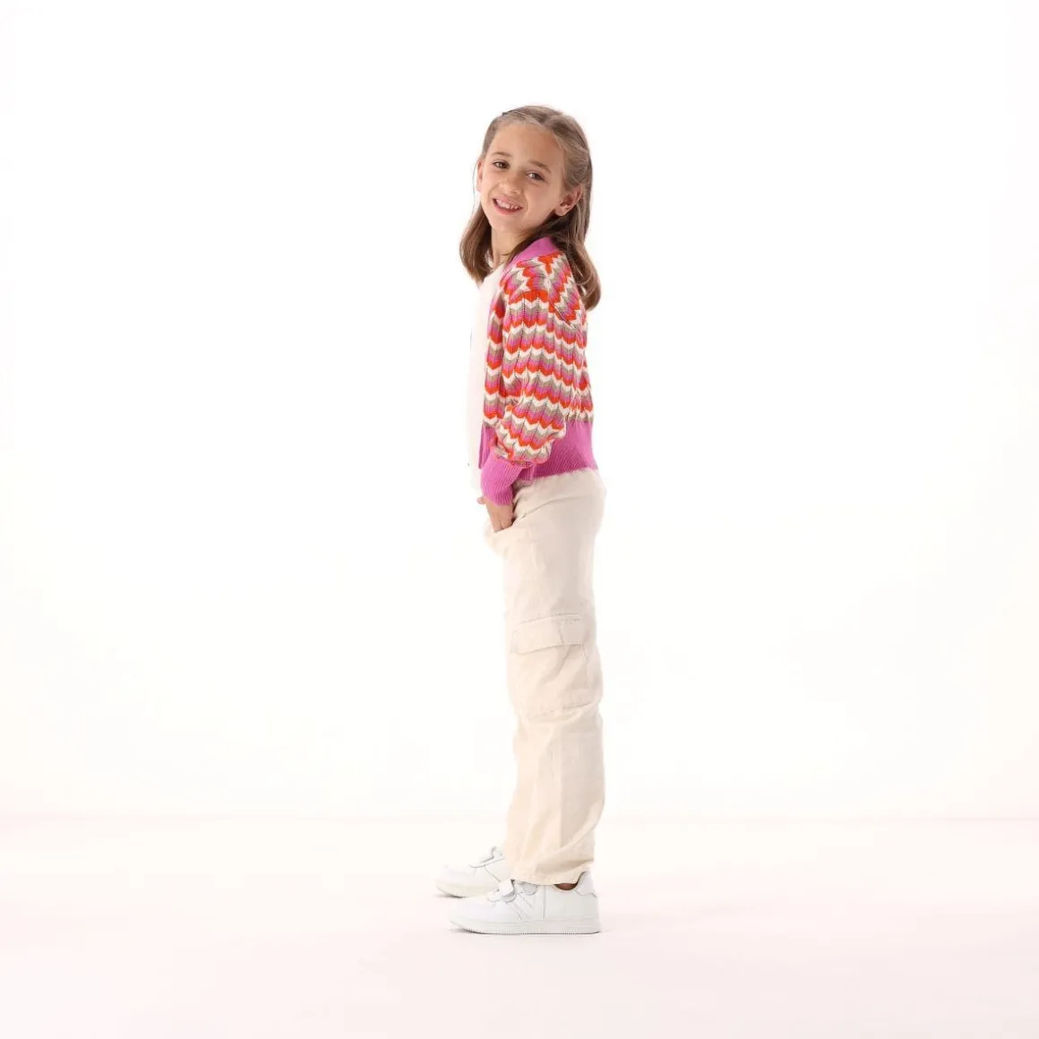 Pantalone cargo per bambina