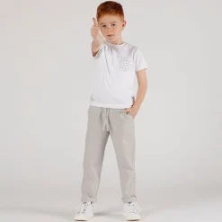 Pantalone chino elasticato da bambino