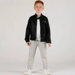 Pantalone chino elasticato da bambino
