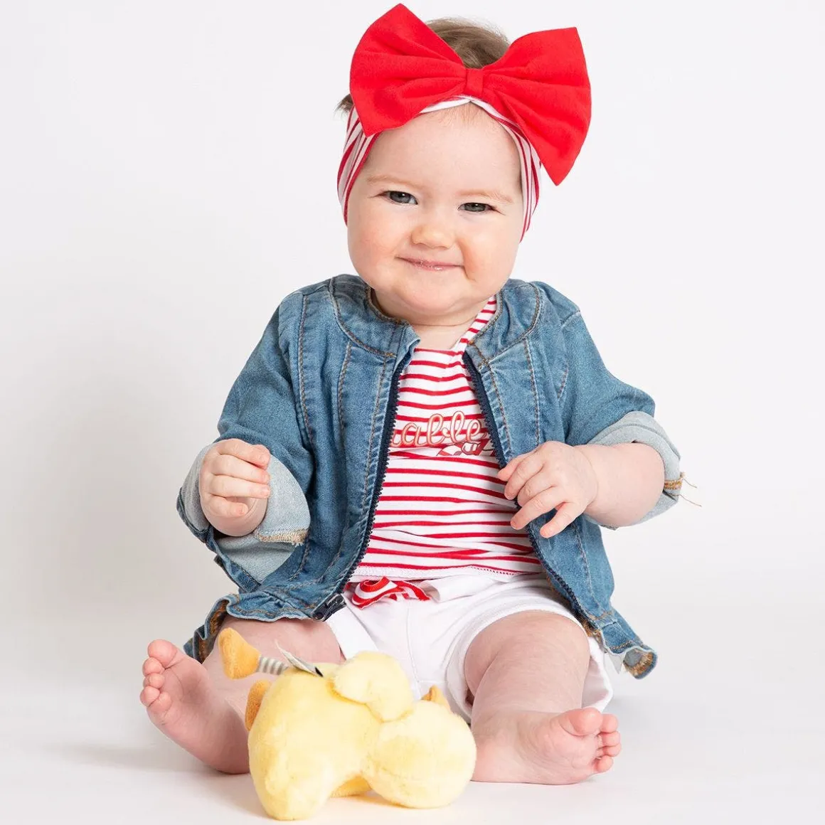Pantalone corto con cintura da bambina