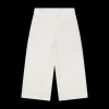 Pantalone cropped in crepe da bambina