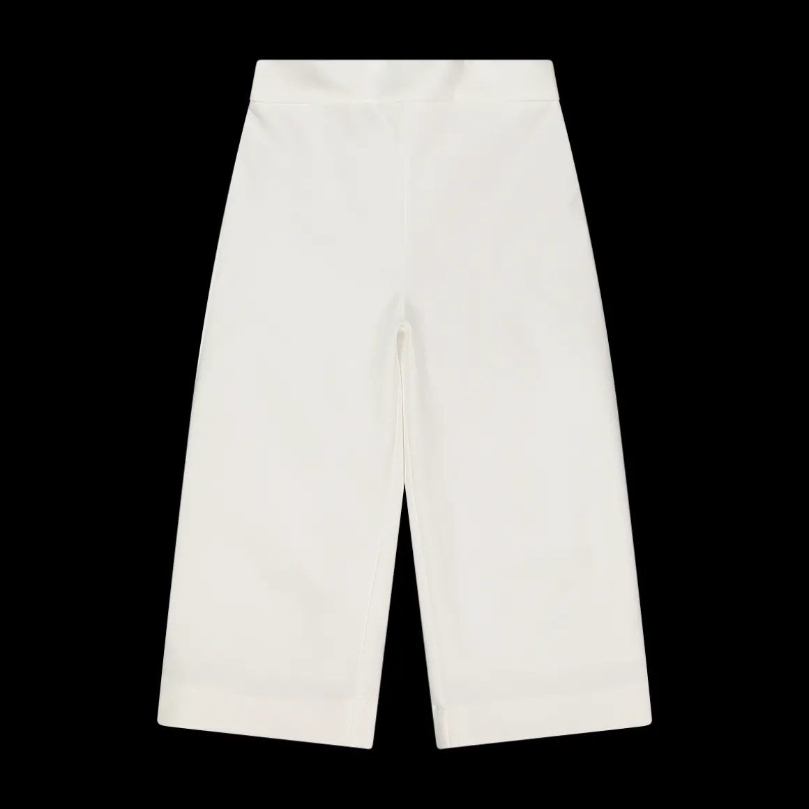 Pantalone cropped in crepe da bambina