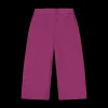Pantalone cropped in crepe da bambina