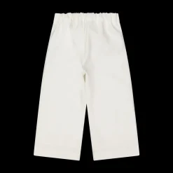 Pantalone cropped in crepe da bambina