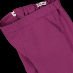 Pantalone cropped in crepe da bambina