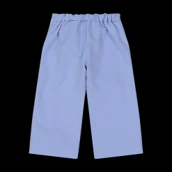 Pantalone cropped in crepe da bambina