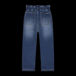 Pantalone da bambina effetto jeans