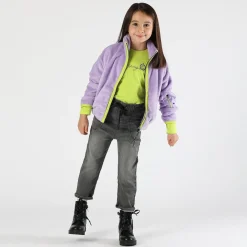 Pantalone da bambina effetto jeans