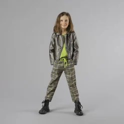 Pantalone da bambina in twill