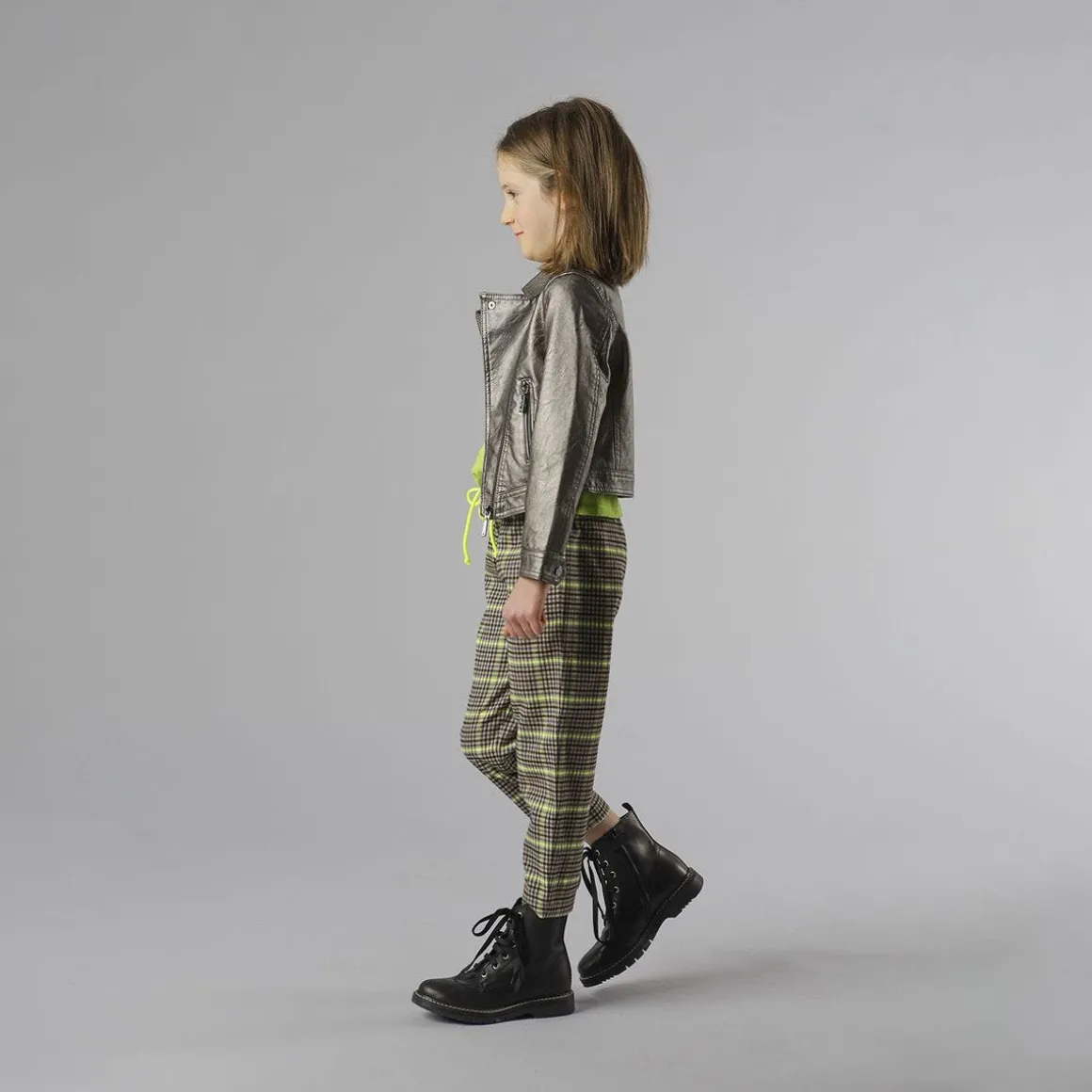 Pantalone da bambina in twill