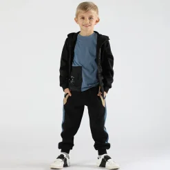 Pantalone da bambino color nocciola