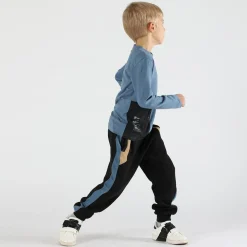 Pantalone da bambino color nocciola
