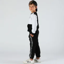 Pantalone da bambino con banda laterale