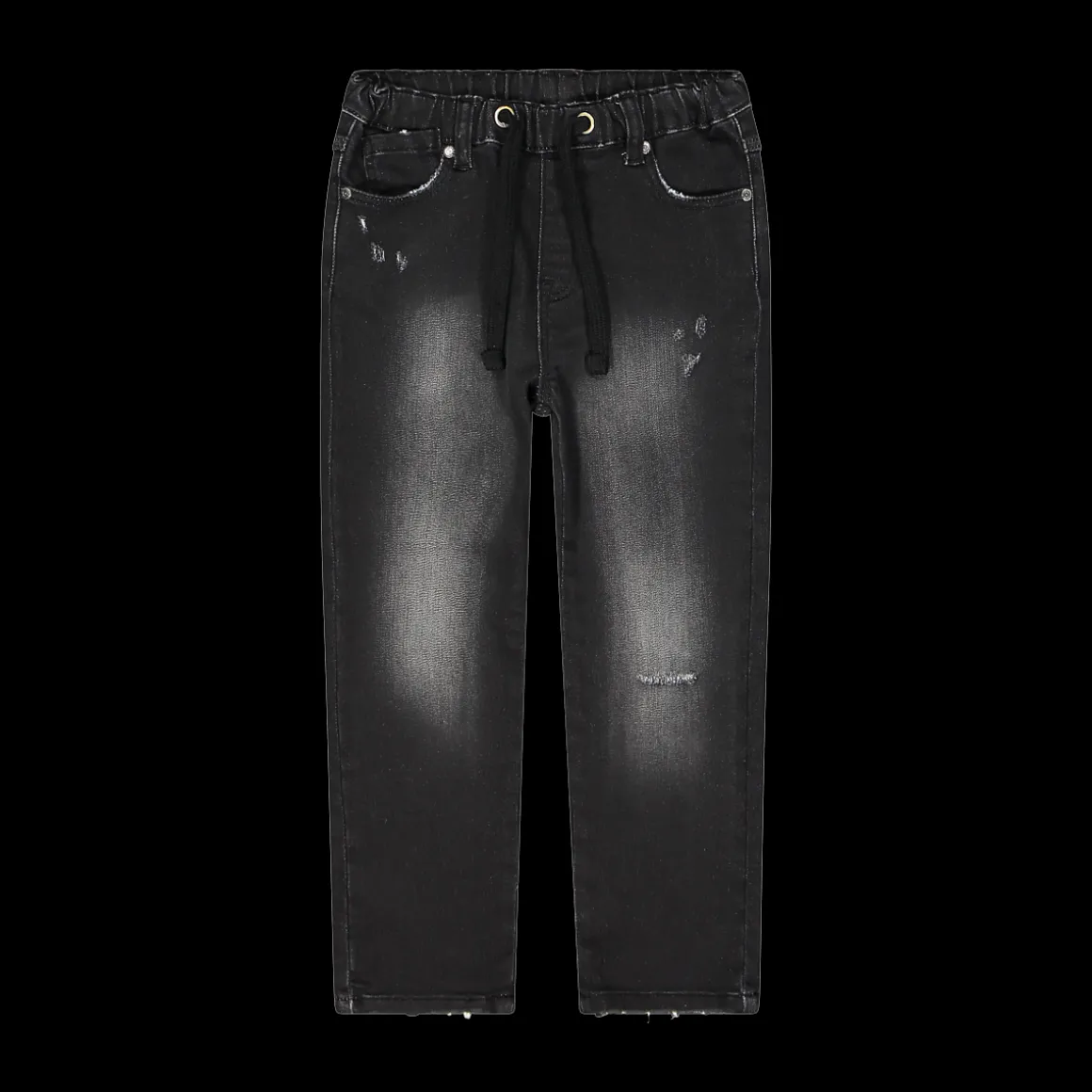 Pantalone da bambino effetto jeans con laccio