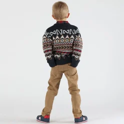 Pantalone da bambino effetto denim