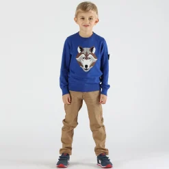 Pantalone da bambino effetto denim