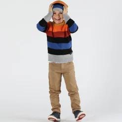 Pantalone da bambino effetto denim
