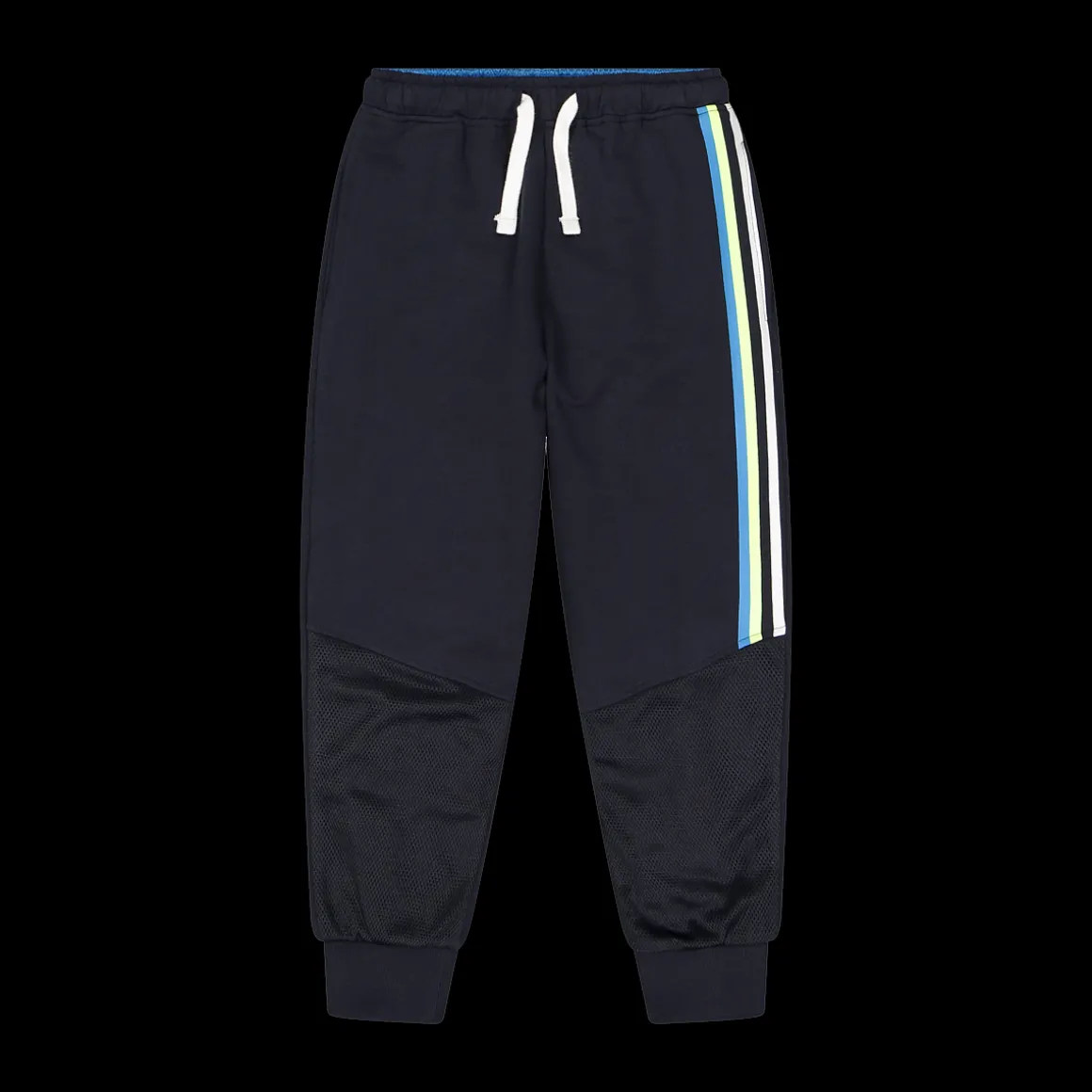 Pantalone da bambino in felpa con bande stampate
