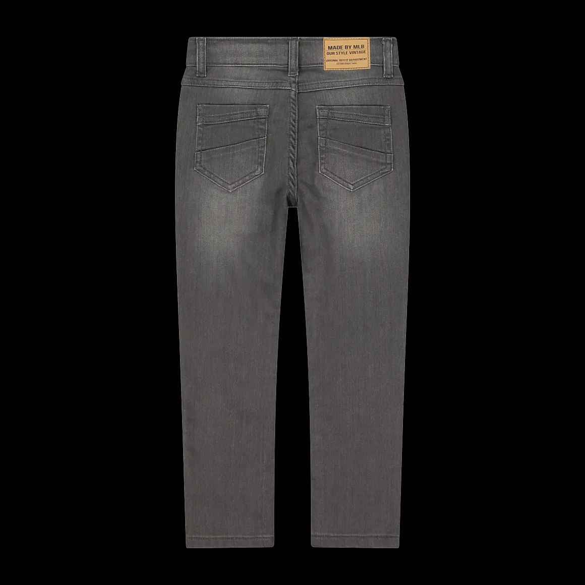Pantalone da bambino in felpa effetto denim