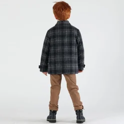 Pantalone da bambino in gabardina elastica