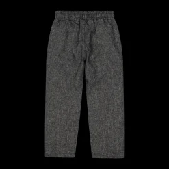 Pantalone da bambino in misto lino