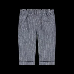 Pantalone da bambino in tessuto gessato