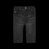 Pantalone effetto jeans da bambina