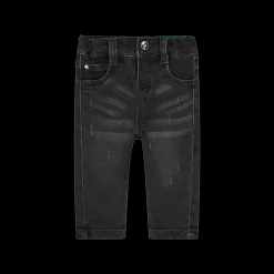 Pantalone effetto jeans da bambina