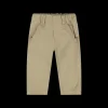 Pantalone elasticizzato da bambino in gabardina stretch